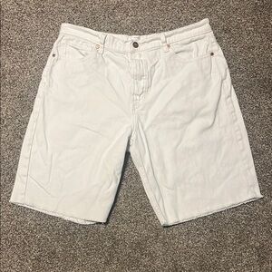 Bohme White Jean Shorts Classic Style
